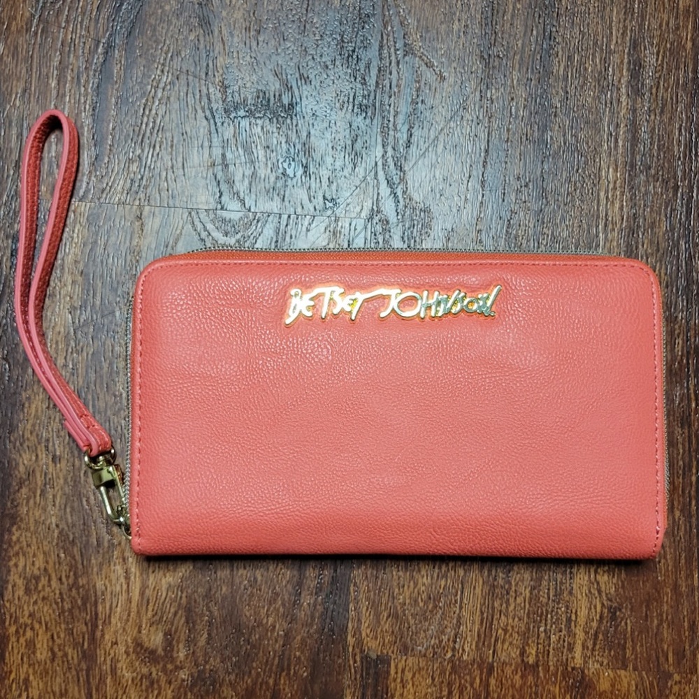 Betsey Johnson Red wallet